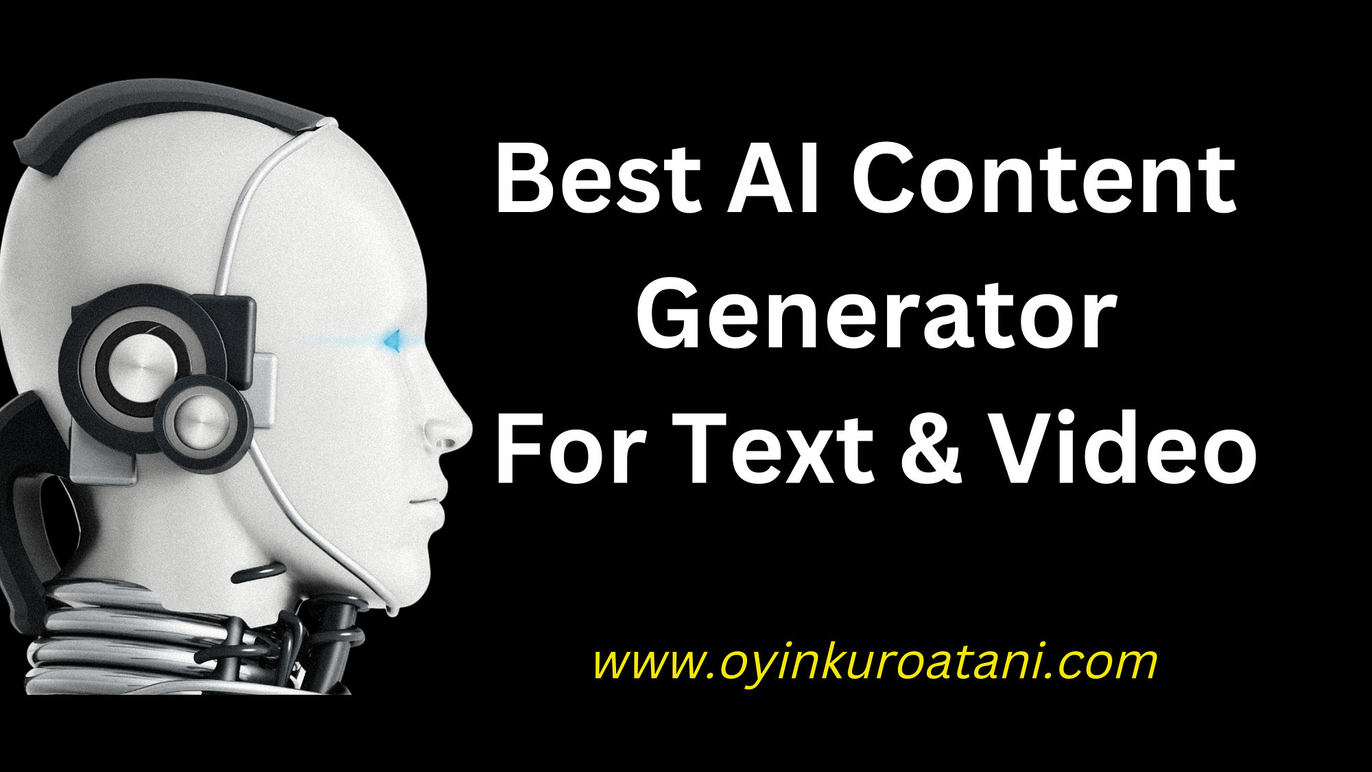 Best AI Content Generator For Text & Video